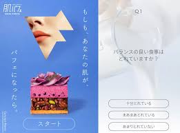 資生堂ジャパン — 肌パフェ SKIN CHECK 1