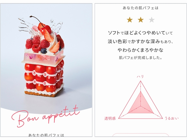 資生堂ジャパン — 肌パフェ SKIN CHECK 3